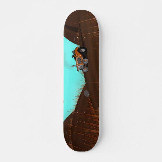 Vintager landwirtschaftlicher Traktor Skateboard (Vorne)