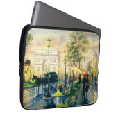 Vintager Laptop-Kasten Paris Laptopschutzhülle (Vorne Rechts)