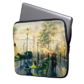 Vintager Laptop-Kasten Paris Laptopschutzhülle (Vorderseite Links)