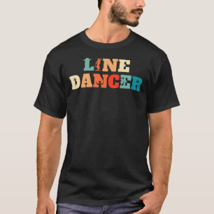 Vintager Lauf Dance Country Dan der Retro Line T-Shirt