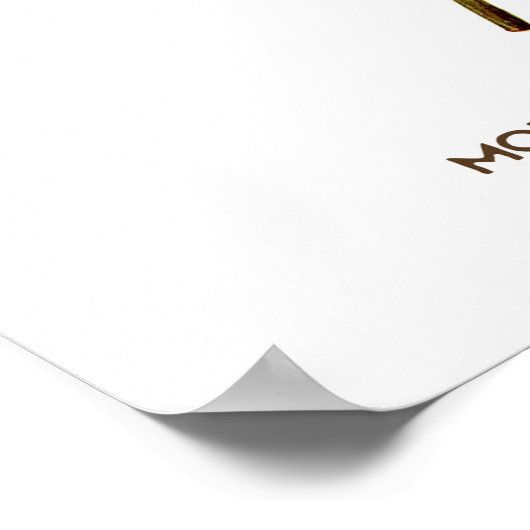 Vintager Laurel Botanical Poster (Ecke)