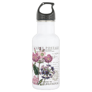 Vintager Lavendel Edelstahlflasche