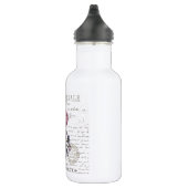 Vintager Lavendel Edelstahlflasche (Rechts)