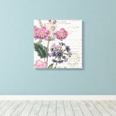 Vintager Lavendel Leinwanddruck (Insitu (Holzboden))