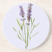 Vintager Lavendel Nr. 2 Sandstein Untersetzer (Vorne)
