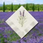 Vintager Lavendel Serviette