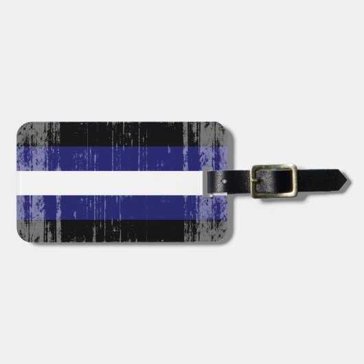 Vintager Leater Stolz - .png Gepäckanhänger (Vorderseite horizontal)