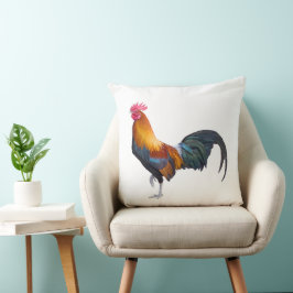 Vintager, lebendiger rustikaler Heuhaufen Kissen