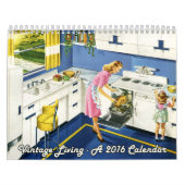 Vintager Lebenskalender 2016 Kalender (Titelbild)