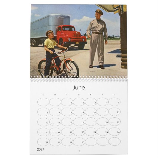 Vintager Lebenskalender 2016 Kalender (Jun 2027)