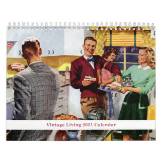 Vintager Lebenskalender 2021 Kalender