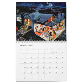 Vintager Lebenskalender 2021 Kalender (Jan 2027)