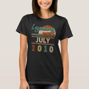 Vintager Legendär seit Juli 2010 12 Jahre alte Bir T-Shirt