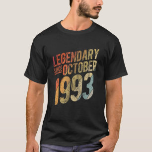 Vintager Legendär Seit Oktober 1962 60 Jahre Birt T-Shirt