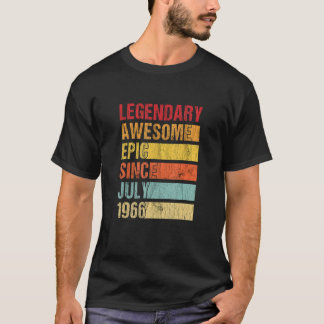 Vintager legendärer Phantastischer Epic seit Juli T-Shirt