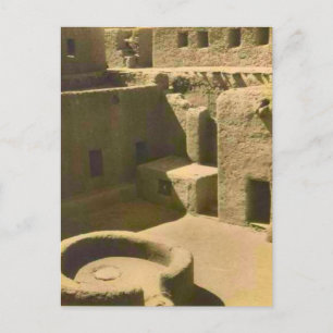 Vintager, Lehmziegelhof, Algerien Postkarte