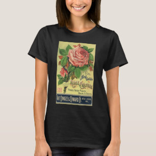 Vintager Leitfaden zur Rose Kulturbuch Kunst, 1891 T-Shirt