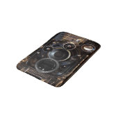 Vintager Lens-Film für antike Fotografie Badematte (Schrägansicht)