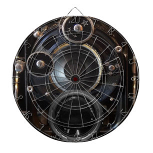 Vintager Lens-Film für antike Fotografie Dartscheibe