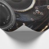 Vintager Lens-Film für antike Fotografie Geschenkpapier (Ecke)