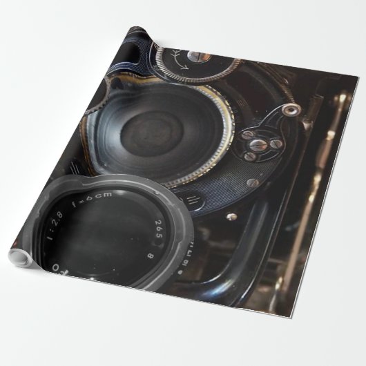 Vintager Lens-Film für antike Fotografie Geschenkpapier (Ungerollt)