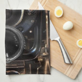 Vintager Lens-Film für antike Fotografie Geschirrtuch (Viertel Falte)