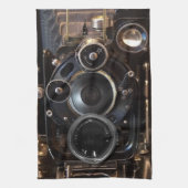 Vintager Lens-Film für antike Fotografie Geschirrtuch (Vertikal)