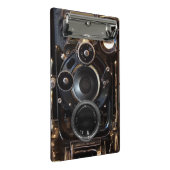 Vintager Lens-Film für antike Fotografie Mini Klemmbrett (Schrägansicht)