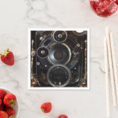 Vintager Lens-Film für antike Fotografie Serviette (Beispiel)