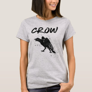 Vintager Letterpress Crow T - Shirt