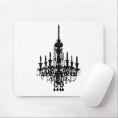 Vintager Leuchterentwurf Mousepad (Mit Mouse)
