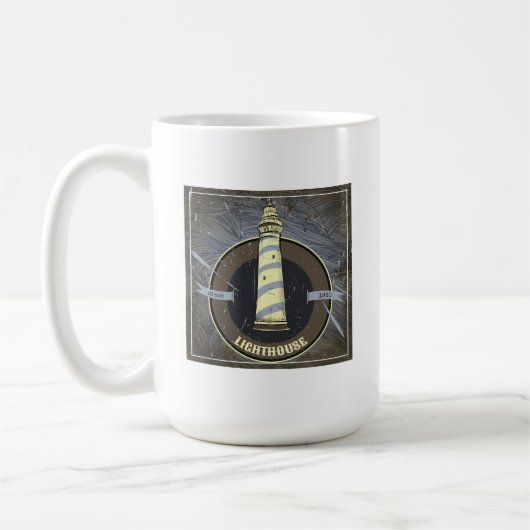 Vintager Leuchtturm | 1960 Kaffeetasse (Links)