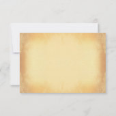 Vintager Leuchtturm nautische Hochzeitskarten RSVP Karte (Rückseite)