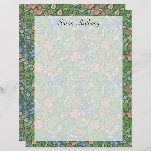 Vintager Libellenflug im Englischen Garten (Vorne/Hinten)