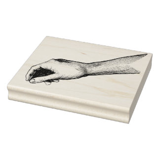 Vintager Lieferwagen Gummi Briefmarke Gummistempel