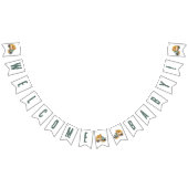 Vintager Lieferwagen Kürbiskins Kinderdusche Wimpelkette (Alle)