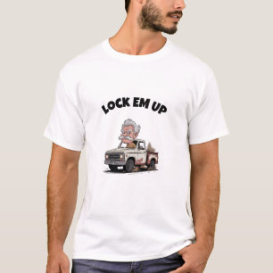 Vintager Lieferwagen LKW mit schmiedeeiserner Graf T-Shirt