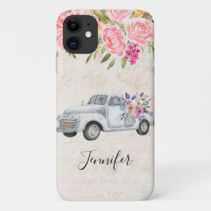 Vintager Lieferwagen LKW Rustikale Wasserfarbe Case-Mate iPhone Hülle