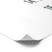 Vintager Lieferwagen LKWs Kinderduschenspiel Poster (Ecke)