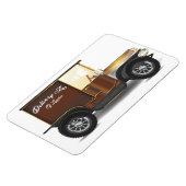 Vintager Lieferwagen Magnet (Linke Seite)