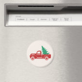 Vintager Lieferwagen Magnet (In Situ (Geschirrspüler))