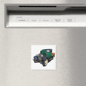 Vintager Lieferwagen Magnet (In Situ (Geschirrspüler))