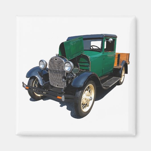 Vintager Lieferwagen Magnet (Vorne)