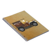 Vintager Lieferwagen Notizblock (Rechte Seite)