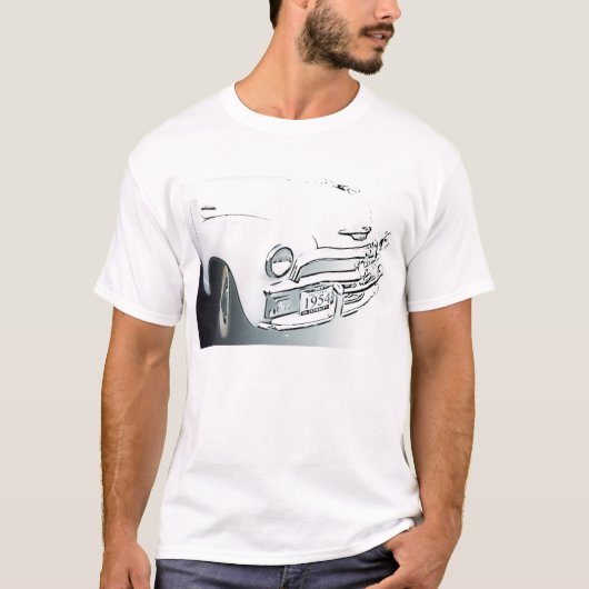 Vintager Lieferwagen T-Shirt (Vorderseite)