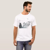Vintager Lieferwagen T-Shirt (Vorne ganz)