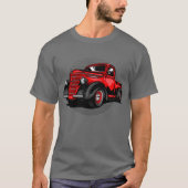 Vintager Lieferwagen T-Shirt (Vorderseite)