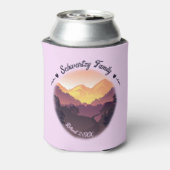 Vintager Lila Bauernhof Dosenkühler (Kanne Rückseite)