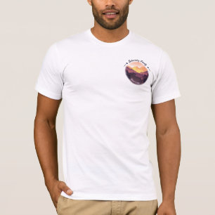 Vintager Lila Bauernhof T-Shirt