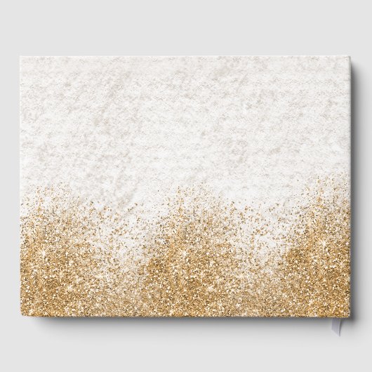 Vintager Lila Goldbarmherziger Quinceañera Gästebuch (Rückseite)